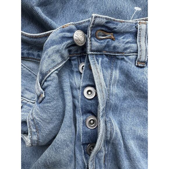 NWD Madewell The Dean Easy Straight Jeans Airy Denim Northridge Wash Size 29 - Picture 9 of 12